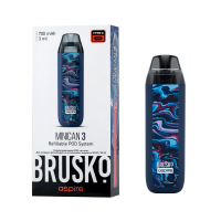 Устройство Brusko Minican 3 (Темно синий флюид)