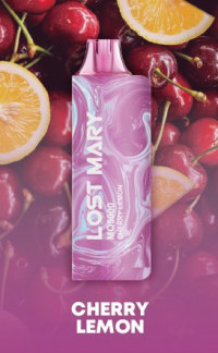 Одноразовая электронная сигарета Lost Mary MO 5000 - Cherry Lemon (Вишня Лимон)