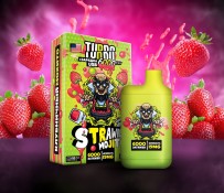 Одноразовая электронная сигарета Turbo 6000 - Strawberry Mojito