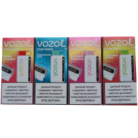(М) Одноразовая электронная сигарета Vozol Star 10000 - Персик со льдом