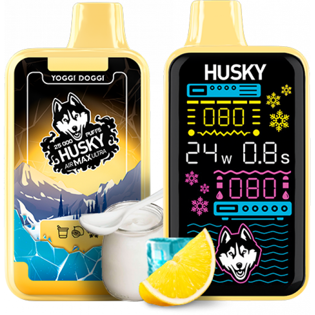 Одноразовая электронная сигарета Husky Airmax Ultra 25000 тяг - Yoggi doggi