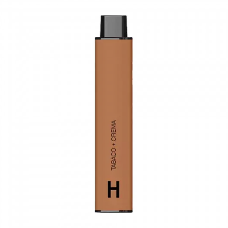 Одноразовая электронная безникотиновая сигарета Hyla 4500 – 10% Guarana TOBACCO + CREMA